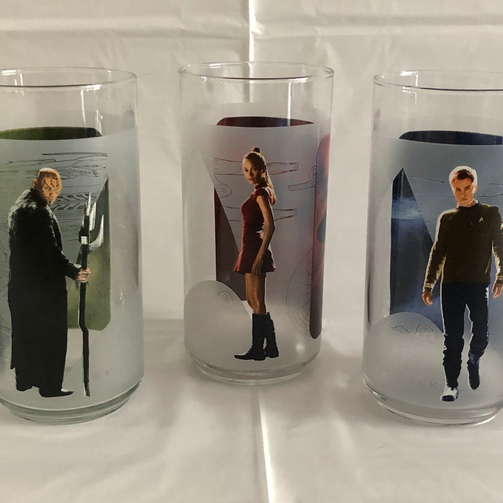Star Trek Collectable Glasses
